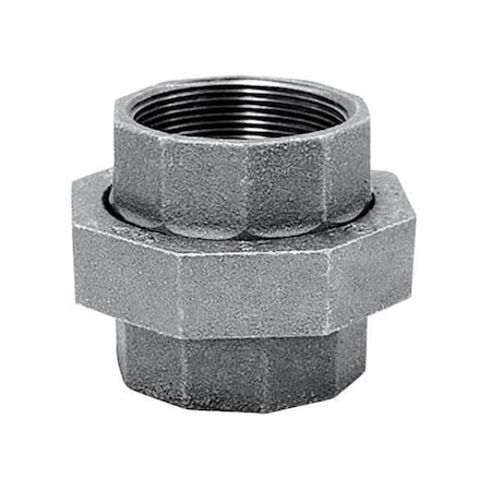 Mueller Industries 4 in. FPT x 4 in. Dia. FPT Galvanized Malleable Iron Union 4365862